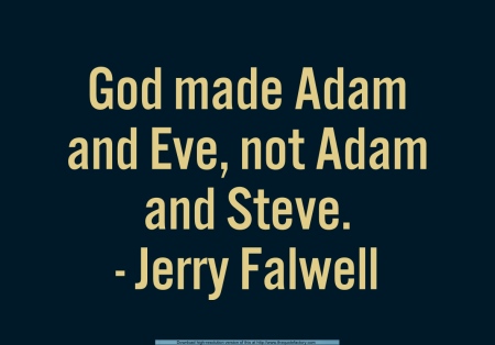 Falwell - Adam and Steve